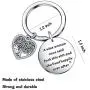 Women Inspirational Jewelry Gift Keychain for Friends Coworkers Sister Women Daily Reminder Jewelry Women Inspirational Jewelry Gift Keychain for Friends Coworkers Sister Women Daily Reminder Jewelry