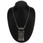 Efulgenz Boho Vintage Antique Ethnic Gypsy Tribal Indian Oxidized Gold Silver Statement Peacock Pendant Necklace Jewelry