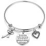 AKTAP Wedding Favors Gifts The Only Thing Better Than Having You As My Niece is Having You Staying by My Side Wedding Jewelry Gift for Niece