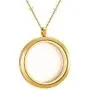 Mesinya Memorial Keepsake Floating Charm Toughened Glass Locket Pendant Necklace with Chain Mesinya Memorial Keepsake Floating Charm Toughened Glass Locket Pendant Necklace with Chain