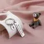 HOLLP Good Omens Gift Get in Loser Were Averting The Apocalypse Keychain Aziraphale and Crowley Gift for Good Omens Fans