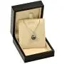 Paialco 18K White Gold Cultured Tahitian Black Pearl Pendant Necklace with 18'' Chain (Sterling Silver) Paialco 18K White Gold Cultured Tahitian Black Pearl Pendant Necklace with 18'' Chain (Sterling Silver)
