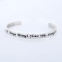 ENSIANTH I Can Do All Things Through Christ Who Strengthens Me Philippians 4:13 Bracelet Bible Verse Bracelet Inspirational Religious Jewelry