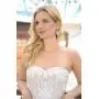 Mariell Victorian Scrolls Cubic Zirconia Wedding Bridal & Prom Chandelier Pierced or Clip-On Earrings