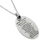 Joyful Sentiments Inspirational Jewelry Stainless Steel What Cancer Cannot Do Oval Pendant Necklace Joyful Sentiments Inspirational Jewelry Stainless Steel What Cancer Cannot Do Oval Pendant Necklace