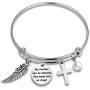 CYTING Brother Memorial Bracelet My Brother Was So Amazing God Made Him An Angel In Memory Of Brother Remembrance Jewelry Loss Of Brother Sympathy Gift