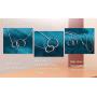SOUHONEY Mother Daughter Necklace-2 Interlocking Infinity Necklaces for Women, Sterling Silver Necklaces for Mother Daughter, Valentines-Day Jewelry for her Birthday Gift with Lovely Card