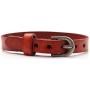 Xusamss Fashion Simple Alloy Buckle Bangle Leather Wristhand Bracelet,6''-8'' Wrist