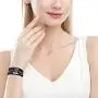 Halloween Gifts for Women Teen Girls Skulls Wrap Around Boho Buckle Stacking Multilayer Leather Wide Magnetic Layered Bracelets for Women Mom Teen Girls Grandma