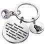 AKTAP Tangled Inspired Movie Quote Princess Rapunzel Pendant You Dont Really Need Someone to Complete You Keychain Inspirational Gifts