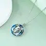 ONEFINITY Penguin Gifts 925 Sterling Silver Penguin Necklace Crystal Penguin Pendant Jewelry for Women ONEFINITY Penguin Gifts 925 Sterling Silver Penguin Necklace Crystal Penguin Pendant Jewelry for Women