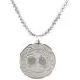 VASSAGO Stainless Steel Celtic Yggdrasil Tree of Life 24 Runes Pendant Necklace Round Charms Amulet Nordic Viking Jewelry for Men and Women VASSAGO Stainless Steel Celtic Yggdrasil Tree of Life 24 Runes Pendant Necklace Round Charms Amulet Nordic Viking Jewelry for Men and Women