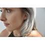 Sterling Silver Stud Earrings Dainty Mini Bar, Lightning Bolt, Moon, Star, Starburst, Trio Studs, 3 Colors Available