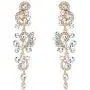 BriLove Womens Bohemian Boho Wedding Bridal Crystal Floral Vine Chandelier Hollow Clip-On Dangle Earrings BriLove Womens Bohemian Boho Wedding Bridal Crystal Floral Vine Chandelier Hollow Clip-On Dangle Earrings