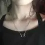 Triple Moon Goddess Symbol Semi-Precious Stones Jewelry