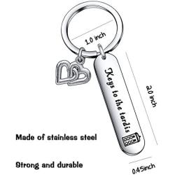 Movie Lover Keychain Keys to The Tardis Keyring Doctor Who Fan Gifts
