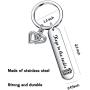 Movie Lover Keychain Keys to The Tardis Keyring Doctor Who Fan Gifts