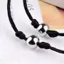 BOCHOI Pinky Promise Distance Matching Bracelets for Couples BFF Friendship Adjustable Cord Relationship Bracelets Him and Her Girlfriend Boyfriend Birthday BOCHOI Pinky Promise Distance Matching Bracelets for Couples BFF Friendship Adjustable Cord Relationship Bracelets Him and Her Girlfriend Boyfriend Birthday