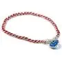 Protection Evil Eye Bracelet - Lucky Blue Evil Eye Charm - 7 Inch Womens Sterling Silver Jewelry - Best Kabbalah Red String Bracelets for Women Protection Evil Eye Bracelet - Lucky Blue Evil Eye Charm - 7 Inch Womens Sterling Silver Jewelry - Best Kabbalah Red String Bracelets for Women