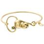 SENFAI Lovely Cat Bracelets for Women Cute Girls Fashion Bangle Animal Jewelry