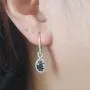 Dazzlingrock Collection 10K Ladies Infinity Dangling Earrings, Rose Gold Dazzlingrock Collection 10K Ladies Infinity Dangling Earrings, Rose Gold