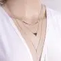 FXmimior Women Multilayer Pendant Triple Chain Necklace Long Silver Accessories (1) FXmimior Women Multilayer Pendant Triple Chain Necklace Long Silver Accessories (1)