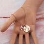 HOLLP Stepdaughter Rose Flower Bracelet Step Daughter Jewelry Daughter in Law Bracelet I Didnt Give You The of Life Gave Me Bracelet Stepdaughter Bracelet