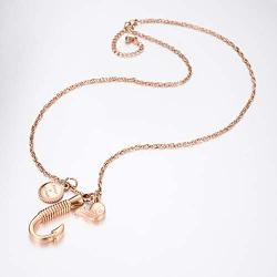 XIUDA Fish Hook Memorial Ash Urn Necklace Stainless Steel Cremation Jewelry for mom & dad, Fish Pendant & Always in My Heart