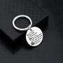 WSNANG Inspirational Feminist Jewelry RBG Quote I Ask No Favors for My Sex All I Ask for Our Brethren is That They Take Their Feet Off Our Necks RBG Keychain