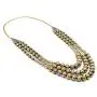 Zephyrr Tibetan Long Strand Necklace Gold Tone Casual Daily Wear Statement Jewelry For Women JAN-1870