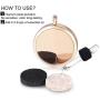 MESINYA Rose Gold Color Just Breathe Aromatherapy/Essential Oils Surgical S.Steel Diffuser Locket Pendant Necklace