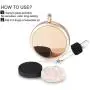 MESINYA Rose Gold Color Just Breathe Aromatherapy/Essential Oils Surgical S.Steel Diffuser Locket Pendant Necklace