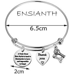 ENSIANTH Hair Stylist Gift A Truly Great Hair Stylist is Hard to Find Keychain Cosmetologist Gift Hair Stylist Appreciation Gift Graduation Gifts for Hairdresser