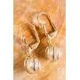 Barzel 18K Gold Plated Pearl Dangling Drop Earrings Barzel 18K Gold Plated Pearl Dangling Drop Earrings