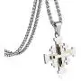 COTTVOTT Stainless Steel Jerusalem Crusaders Cross Pendant Necklaces Women Men Medieval Jewelry COTTVOTT Stainless Steel Jerusalem Crusaders Cross Pendant Necklaces Women Men Medieval Jewelry