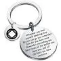 MAOFAED Sobriety Gift Recovery AA Alcoholics Anonymous Birthday Gift Addiction Recovery Gift Sober Keychain New Beginnings Gift MAOFAED Sobriety Gift Recovery AA Alcoholics Anonymous Birthday Gift Addiction Recovery Gift Sober Keychain New Beginnings Gift