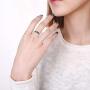 COYOTE Oxidized Leaf Fashion Feather Ring New .925 Sterling Silver Band Size - 5-10