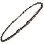 Accents Kingdom Mens Magnetic Hematite Tigers Eye Bead Necklace