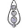 Silvershake Gemstone 925 Sterling Silver White Gold Plated Journey Leverback Dangle Earrings Silvershake Gemstone 925 Sterling Silver White Gold Plated Journey Leverback Dangle Earrings