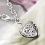 DVE Fashion Chain Bracelet, Hollow Out Heart Pendant Silver Plated Chain Bracelets for Women, Nickel-Free, Hypoallergenic DVE Fashion Chain Bracelet, Hollow Out Heart Pendant Silver Plated Chain Bracelets for Women, Nickel-Free, Hypoallergenic