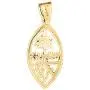 Jewels Obsession Silver Guam Pendant | 14K Yellow Gold-plated 925 Silver Guam Pendant