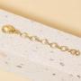 BENIQUE Necklace Bracelet Extenders for Women Men - 14K Gold Filled or 925 Sterling Silver, Medium Size Chain, Jewelry Extension, Durable Strong Removable, Made in USA, 2'', 4'', or 6'' (Single Piece)