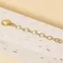 BENIQUE Necklace Bracelet Extenders for Women Men - 14K Gold Filled or 925 Sterling Silver, Medium Size Chain, Jewelry Extension, Durable Strong Removable, Made in USA, 2'', 4'', or 6'' (Single Piece)