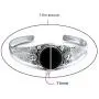 Boho Southwestern Navajo Style Oval Cabochon Statement Onyx Stabilized Turquoise Cuff Bracelet For Women Nature Leaf 925 Sterling Silver Boho Southwestern Navajo Style Oval Cabochon Statement Onyx Stabilized Turquoise Cuff Bracelet For Women Nature Leaf 925 Sterling Silver