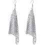 Suyi Trendy Women Earrings Metal Mesh Grid Sequins Tassel Long Drop Dangle Earrings Suyi Trendy Women Earrings Metal Mesh Grid Sequins Tassel Long Drop Dangle Earrings