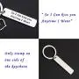 CENWA Wedding Gift Engagement Announcement Gift So I Can Kiss You Anytime I Want Keychain Engagement Jewelry Bridal Shower Gift Housewarming Gift