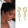 MYEARS Women Gold Huggie Hoop Earrings Clam Shell Hollow Star Cross Lightning Lock Spike Dangle Drop 14K Gold Filled Tiny Boho Beach Simple Delicate Handmade Hypoallergenic Jewelry Gift MYEARS Women Gold Huggie Hoop Earrings Clam Shell Hollow Star Cross Lightning Lock Spike Dangle Drop 14K Gold Filled Tiny Boho Beach Simple Delicate Handmade Hypoallergenic Jewelry Gift