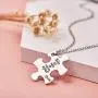 Melix Home Friendship Necklace for 2 Side by Side Best Friends Close in Heart Necklace Keyring Set Melix Home Friendship Necklace for 2 Side by Side Best Friends Close in Heart Necklace Keyring Set