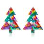 2020 New Rainbow Christmas Earrings for Women, Shiny Christmas Tree, Thanksgiving Themed Earrings, Cute Christmas Jewelry