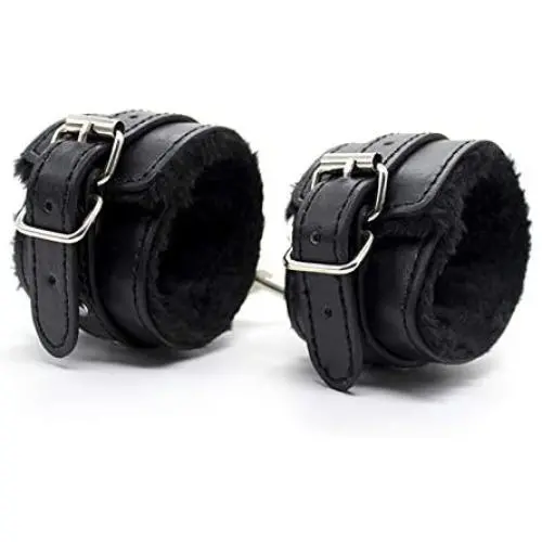 N/Q Punk Multicolor Plush Ankle Lining Faux Leather Legcuffs Anklet for Women Men Lovers Party Jewelry Gothic Adjustable Detachable Exercise Bands for Home Yoga Gyms with Chain. N/Q Punk Multicolor Plush Ankle Lining Faux Leather Legcuffs Anklet for Women Men Lovers Party Jewelry Gothic Adjustable Detachable Exercise Bands for Home Yoga Gyms with Chain.